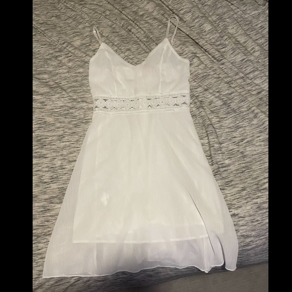 Boutique White Cutout Dress